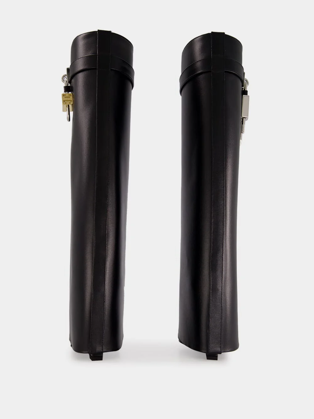 Black Shark Lock High Boots - Image 4