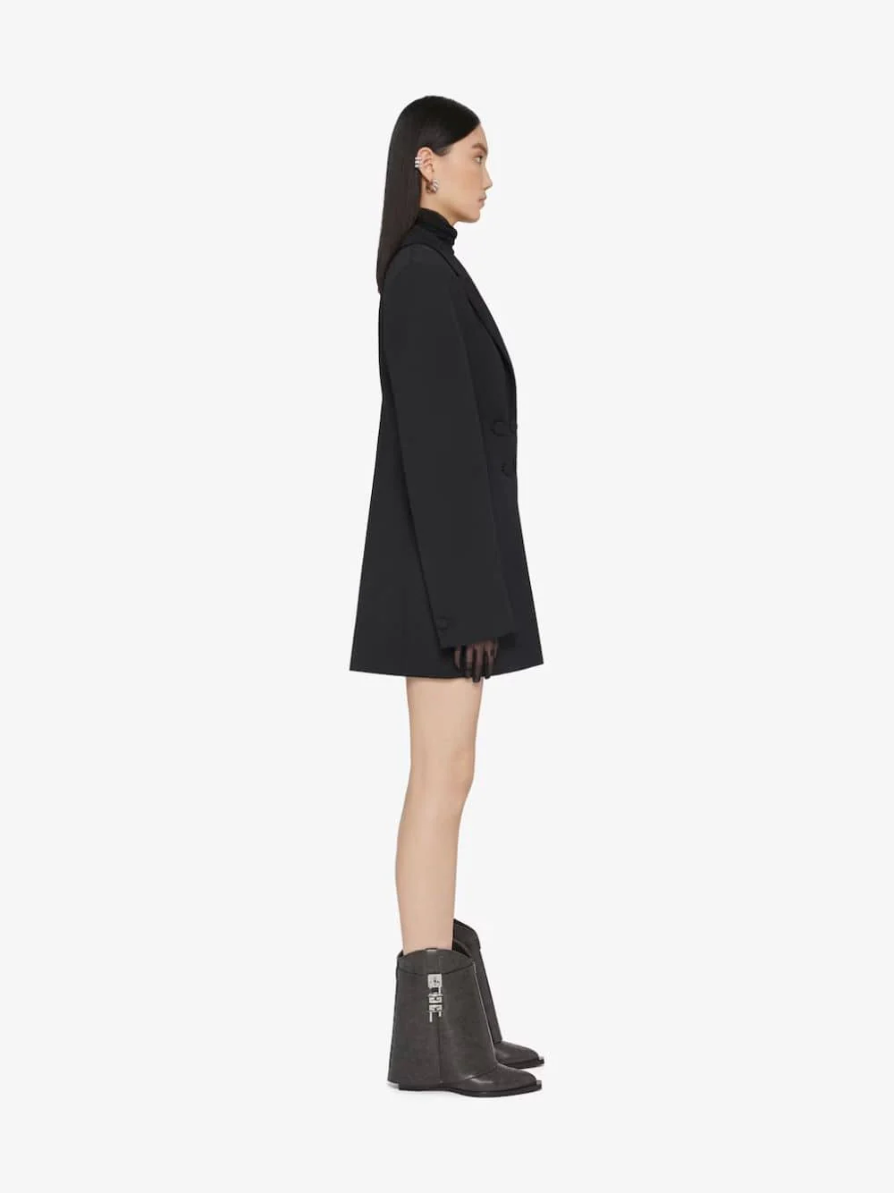 Shark Lock Ankle Boots - Image 2