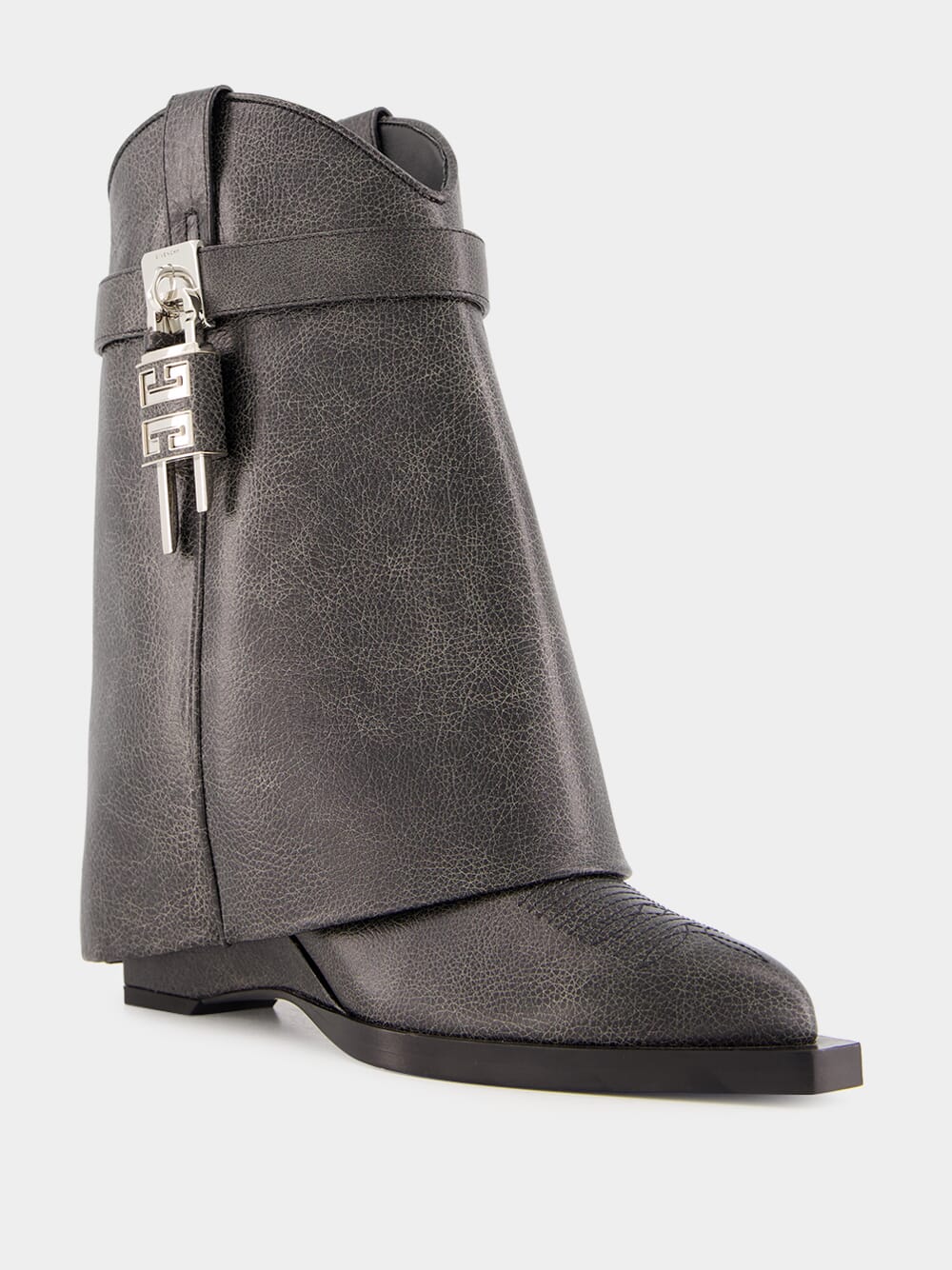 Shark Lock Ankle Boots - Image 3
