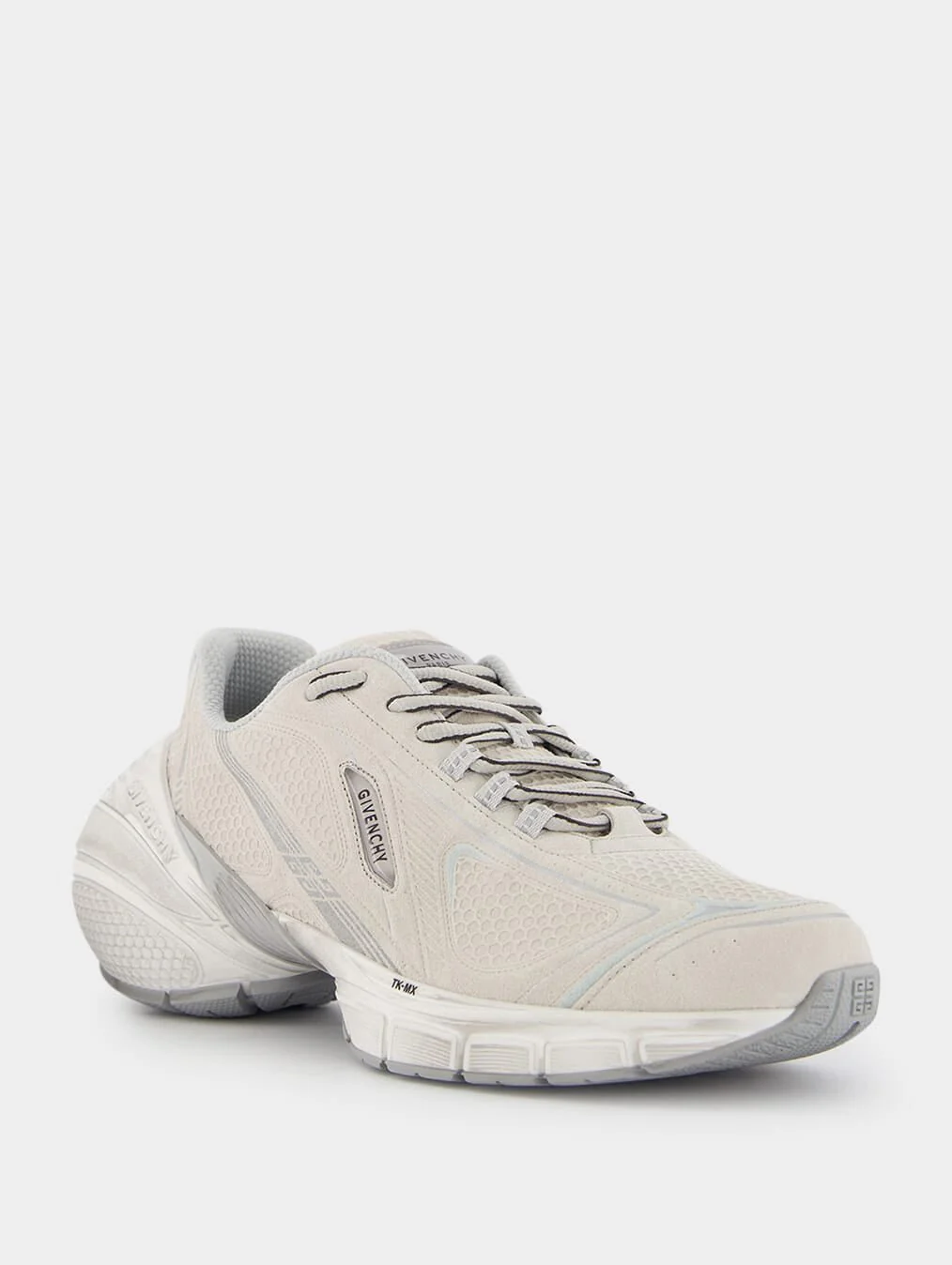 TK-MX Runner Suede Sneakers With Used Effect - Image 2
