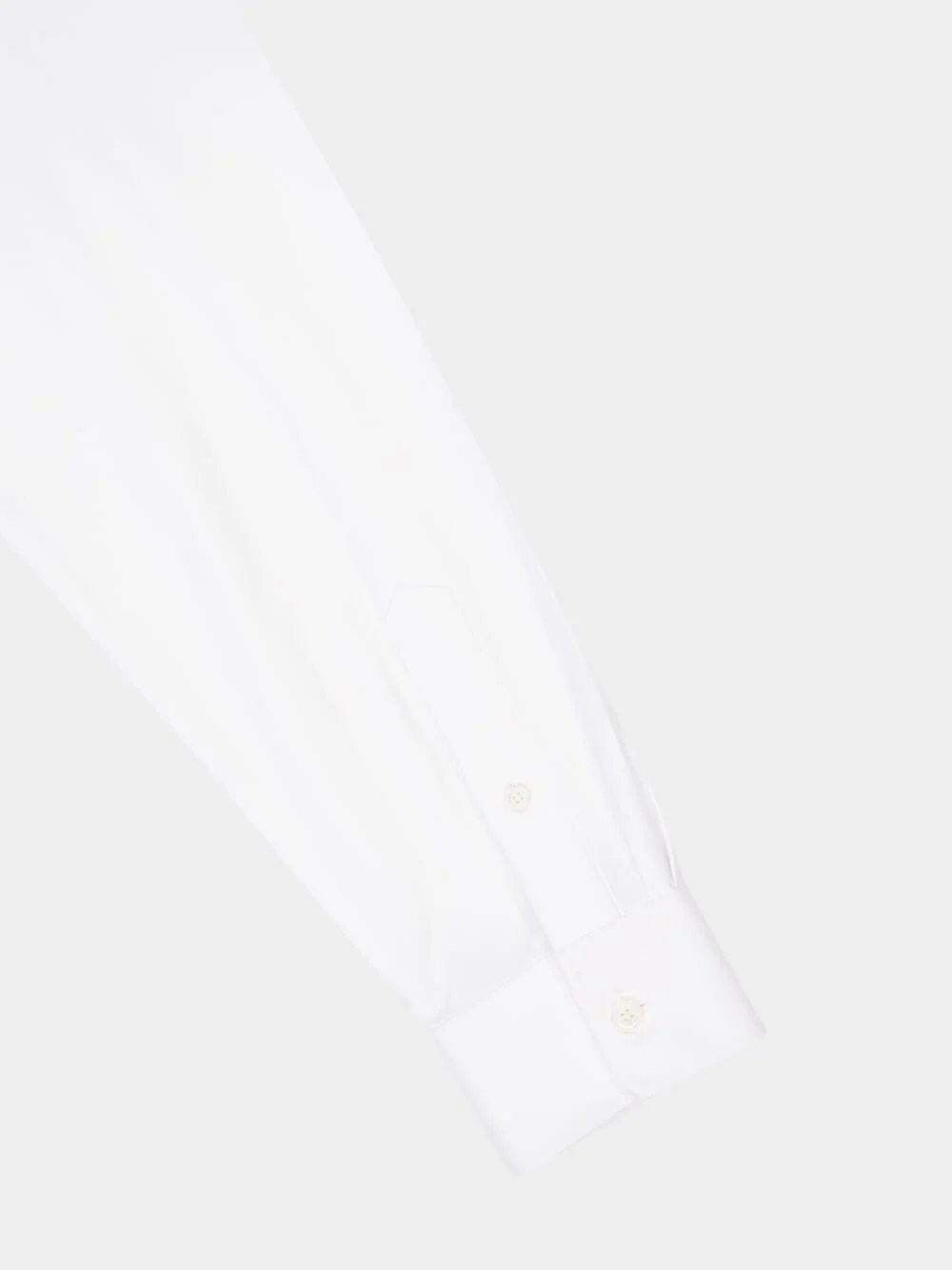 White Button-Down Oxford Cotton Shirt - Image 4