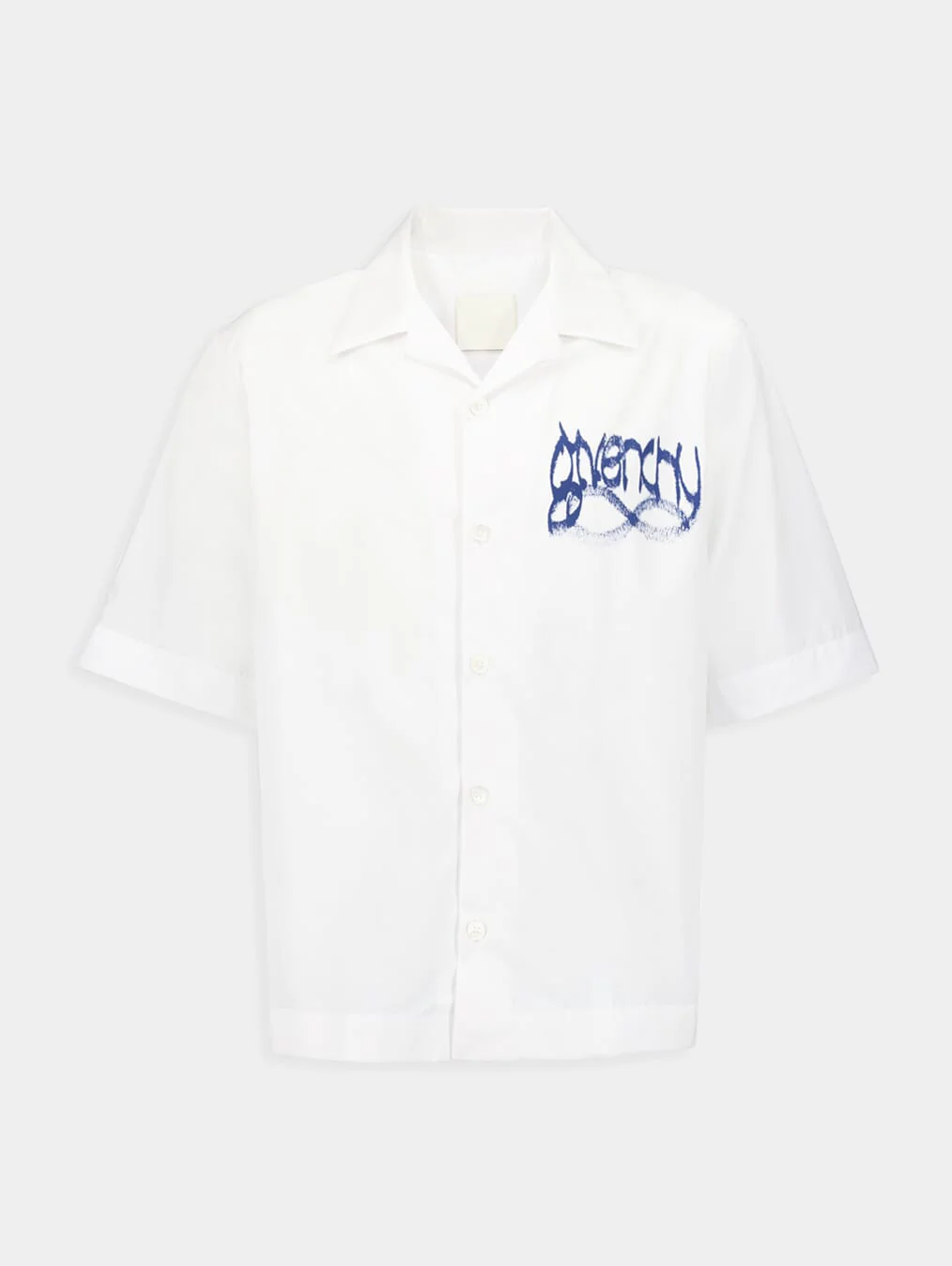 X Chino Hawaiian Shirt In Poplin With GIVENCHY Infinity Print
