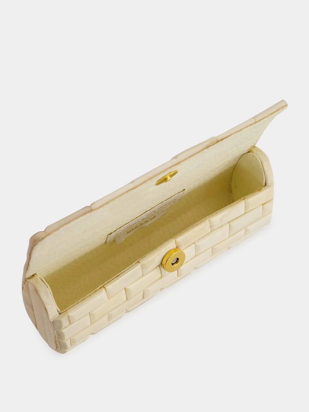 Anouska Clutch in Bone - Image 5
