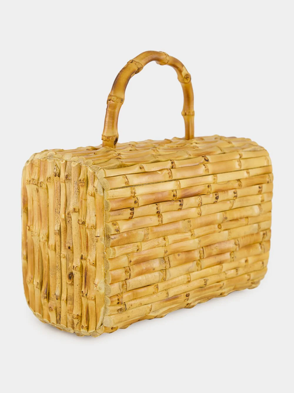 Monica Bamboo Clutch Bag - Image 2