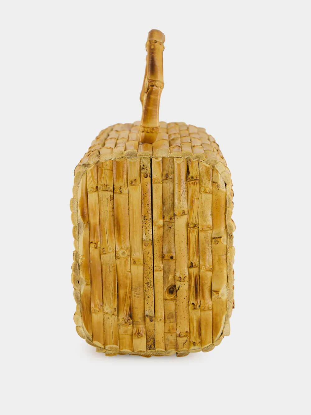 Monica Bamboo Clutch Bag - Image 3
