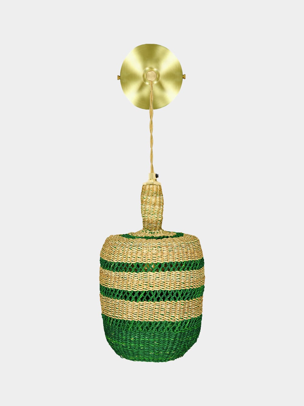 Green Wall Lamp - Lantern