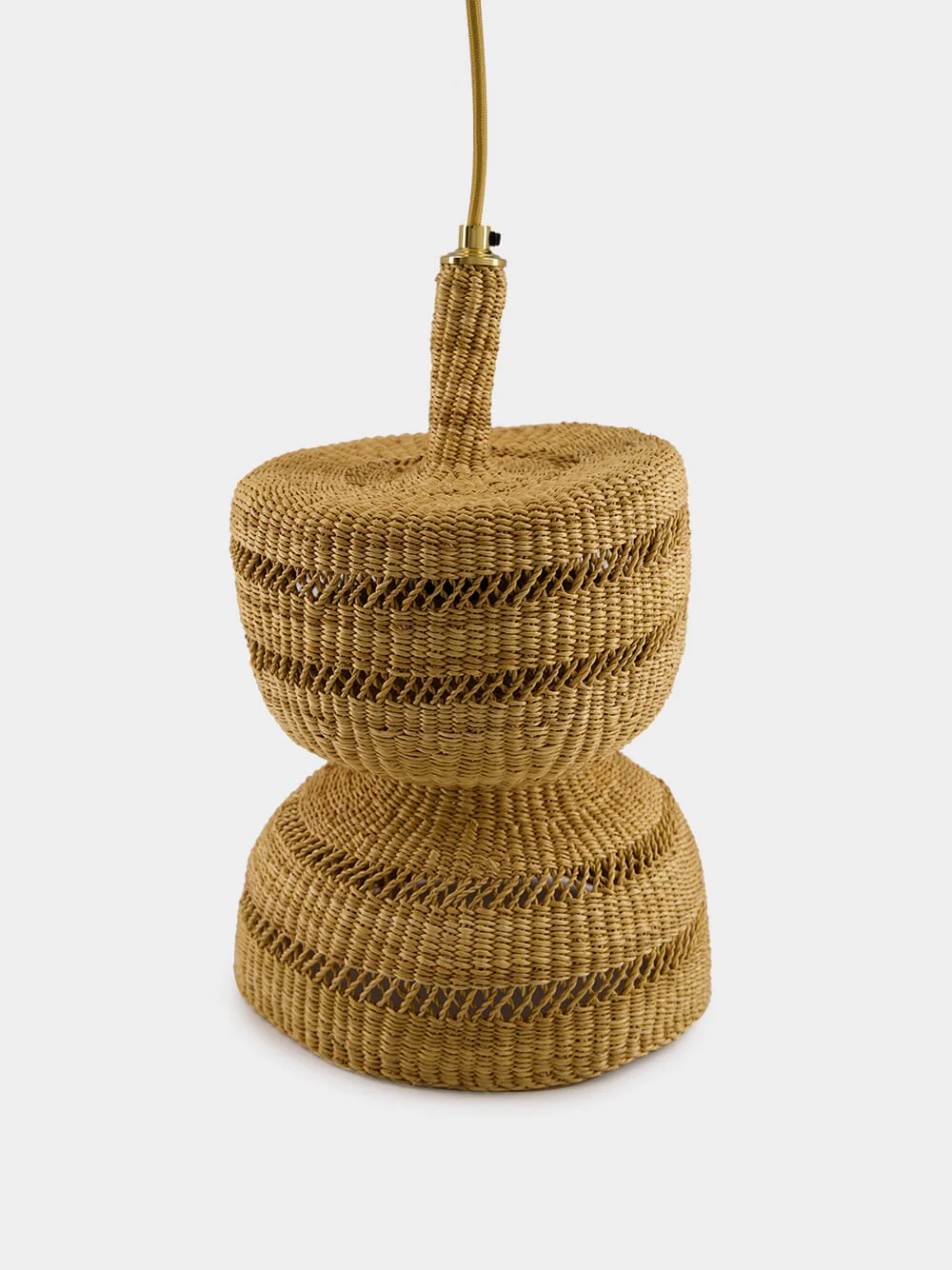 2-Tier Natural Large Pendant Lamp - Image 2