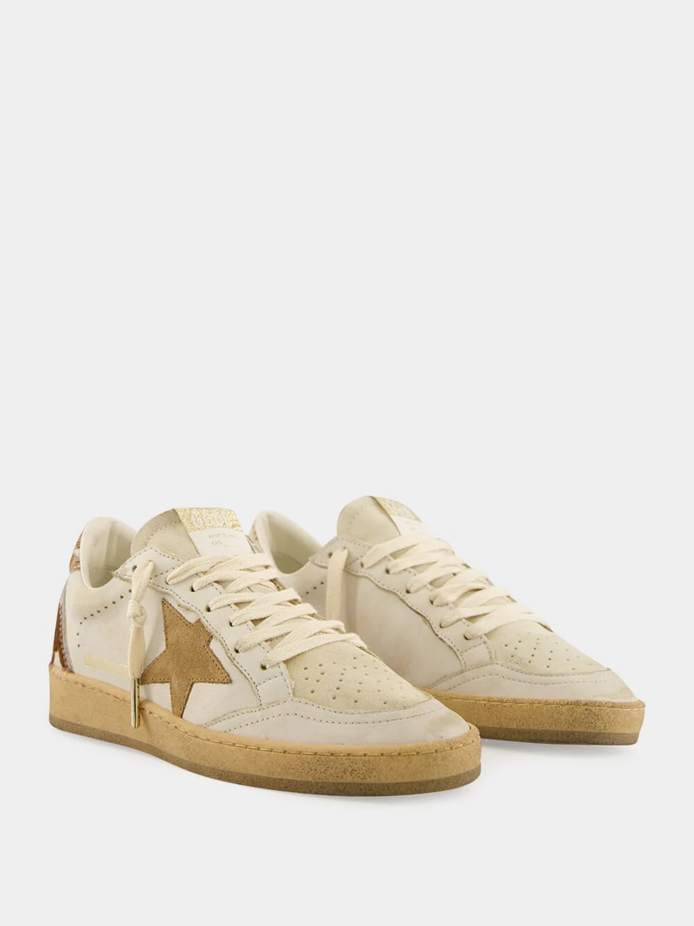 Ballstar Cow-Print Leather Sneakers - Image 3