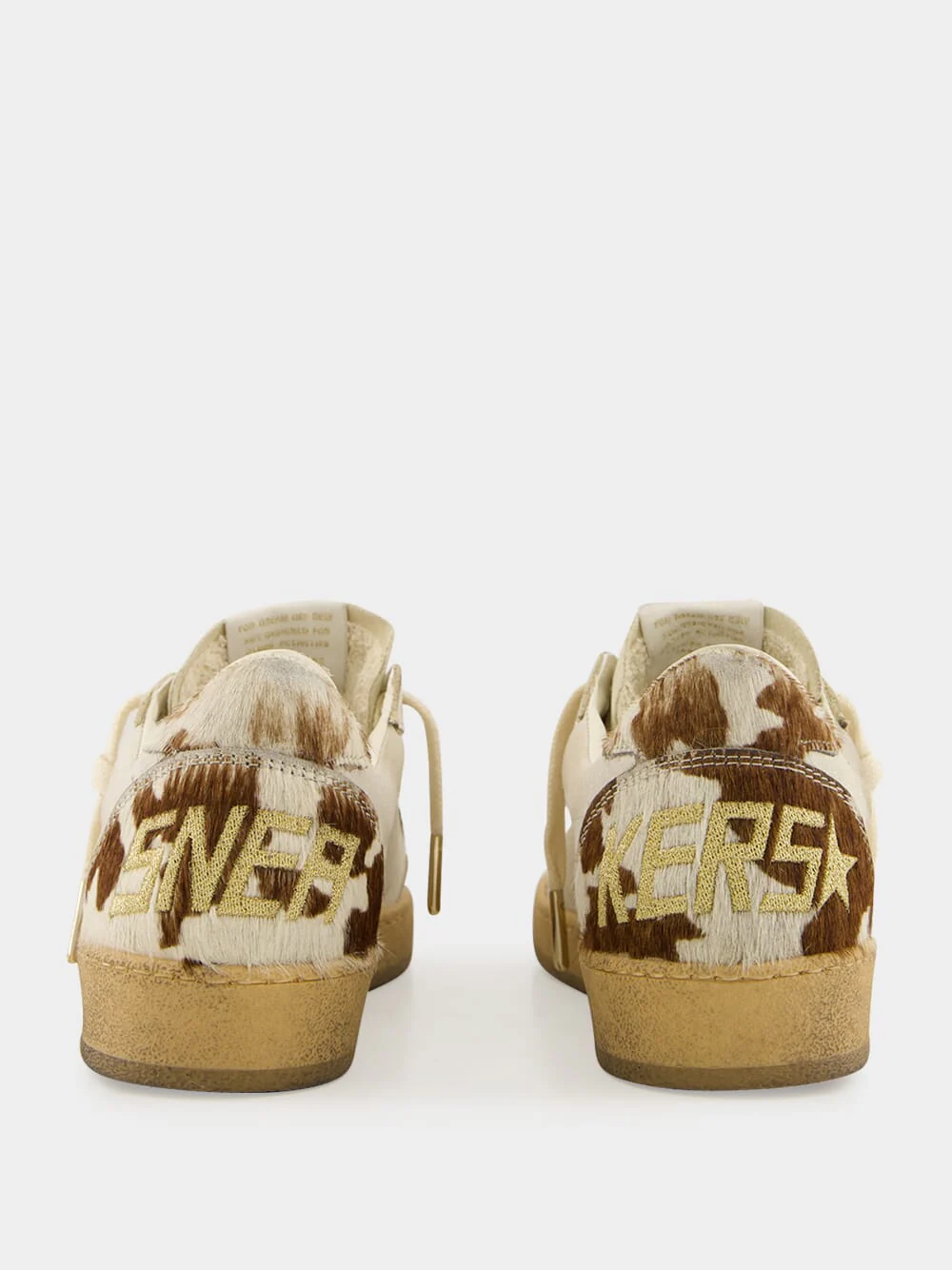 Ballstar Cow-Print Leather Sneakers - Image 5