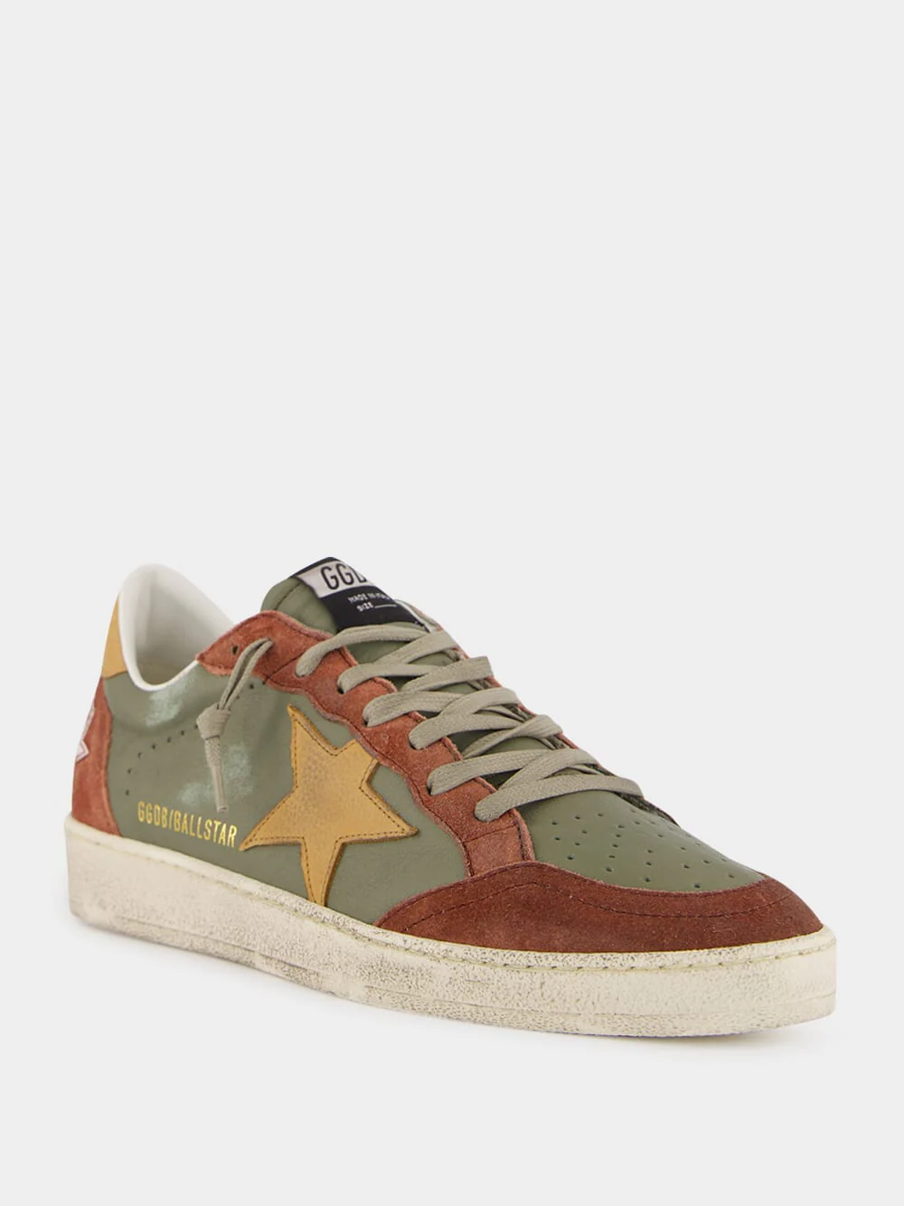 Ballstar Military Green Sneakers - Image 2