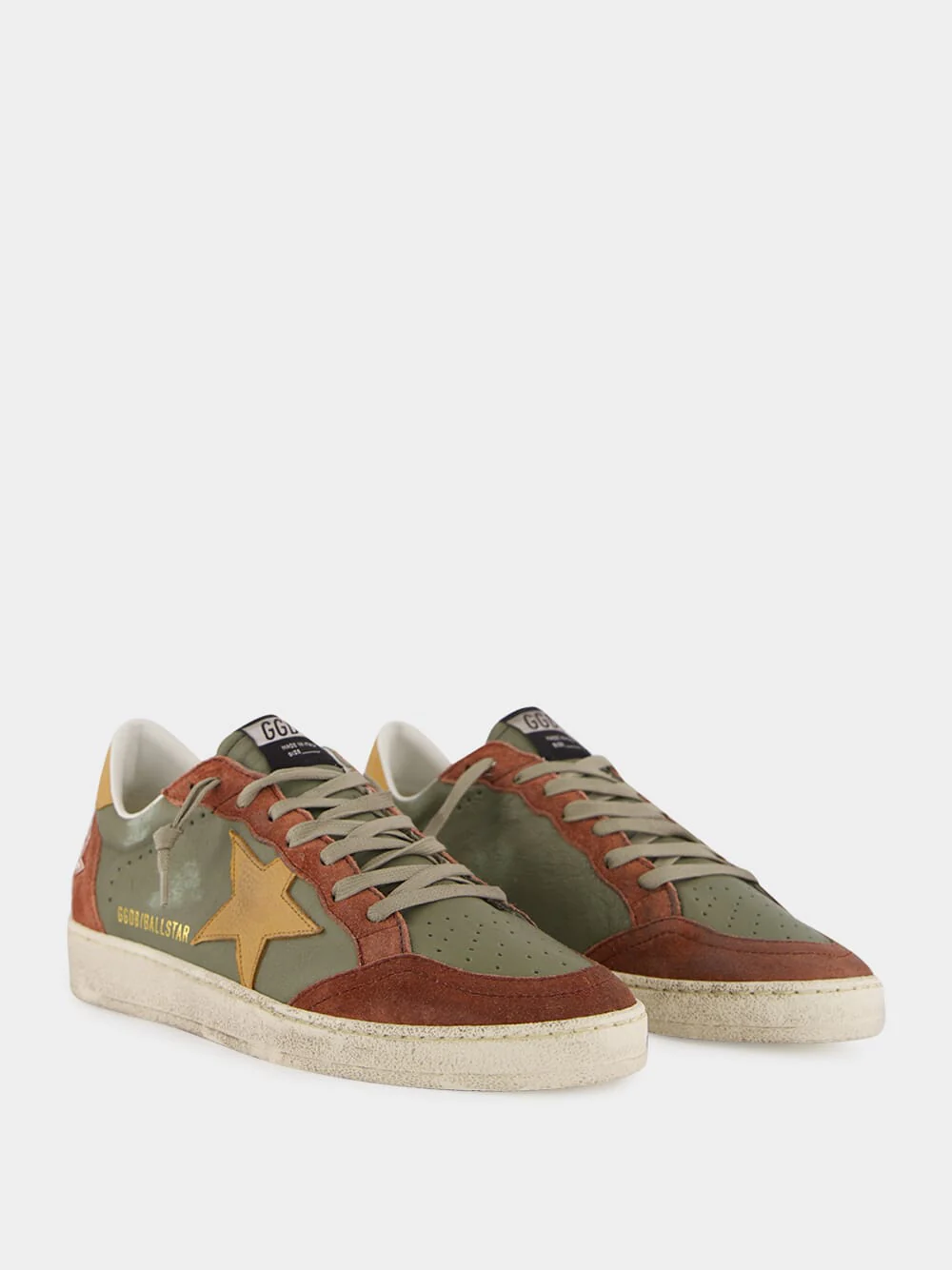 Ballstar Military Green Sneakers - Image 3