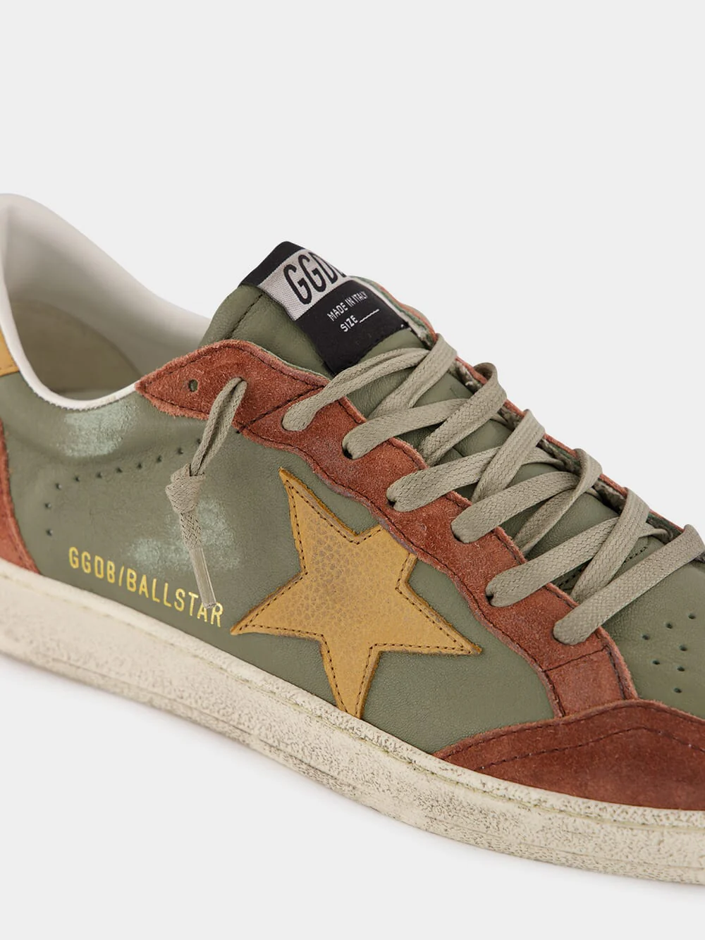 Ballstar Military Green Sneakers - Image 6