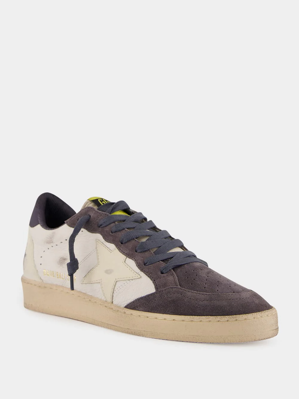 Ballstar White and Blue Sneakers - Image 2