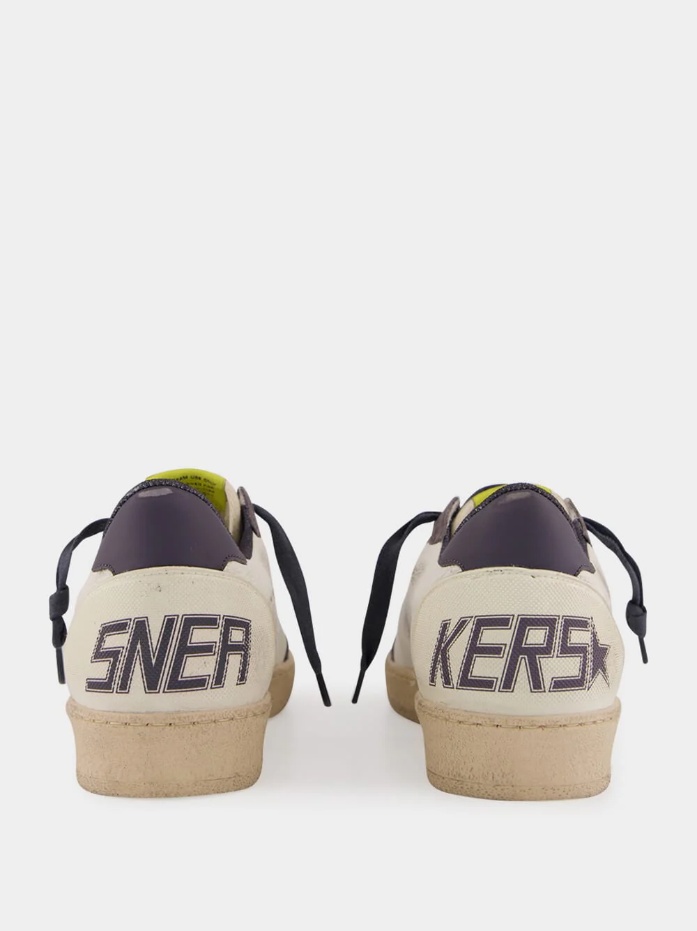 Ballstar White and Blue Sneakers - Image 5