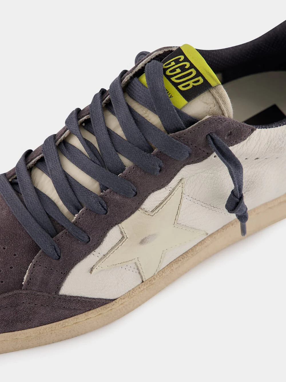 Ballstar White and Blue Sneakers - Image 7