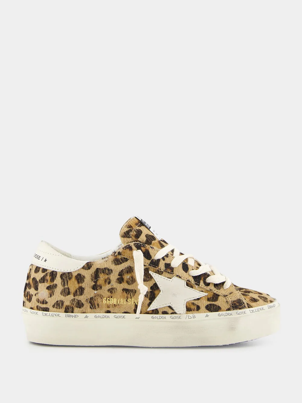 Brown Leopard Print Hi Star Sneakers - Image 8