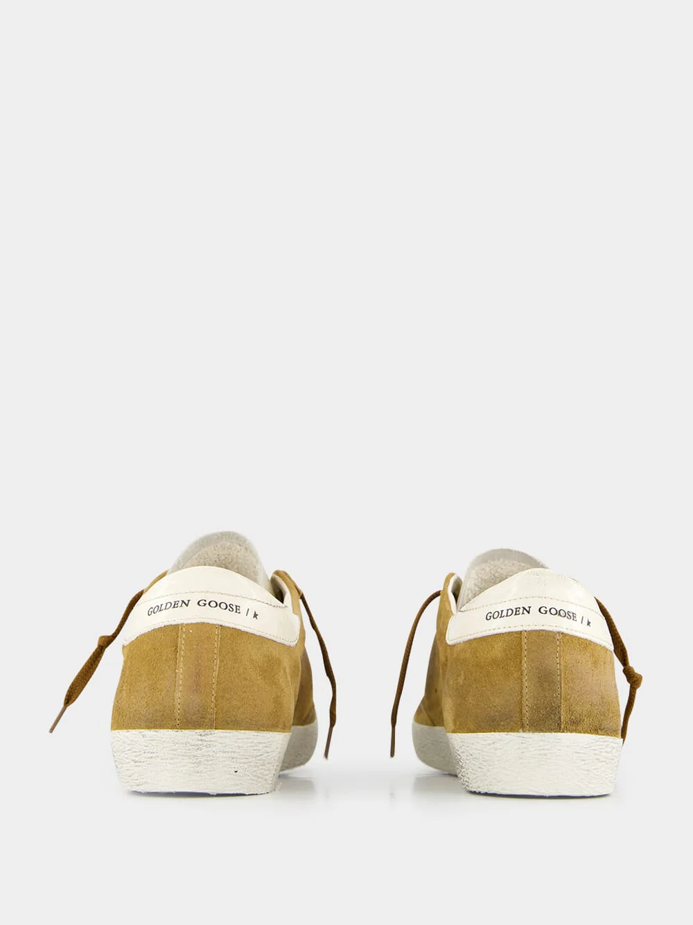 Brown Suede Superstar Sneakers - Image 5