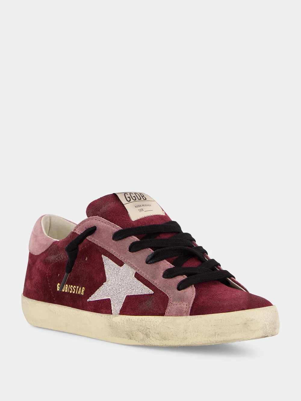 Burgundy Superstar Classic Sneakers - Image 2