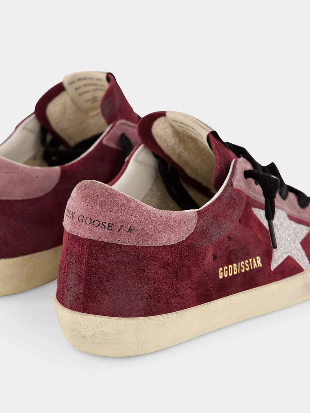 Burgundy Superstar Classic Sneakers - Image 6