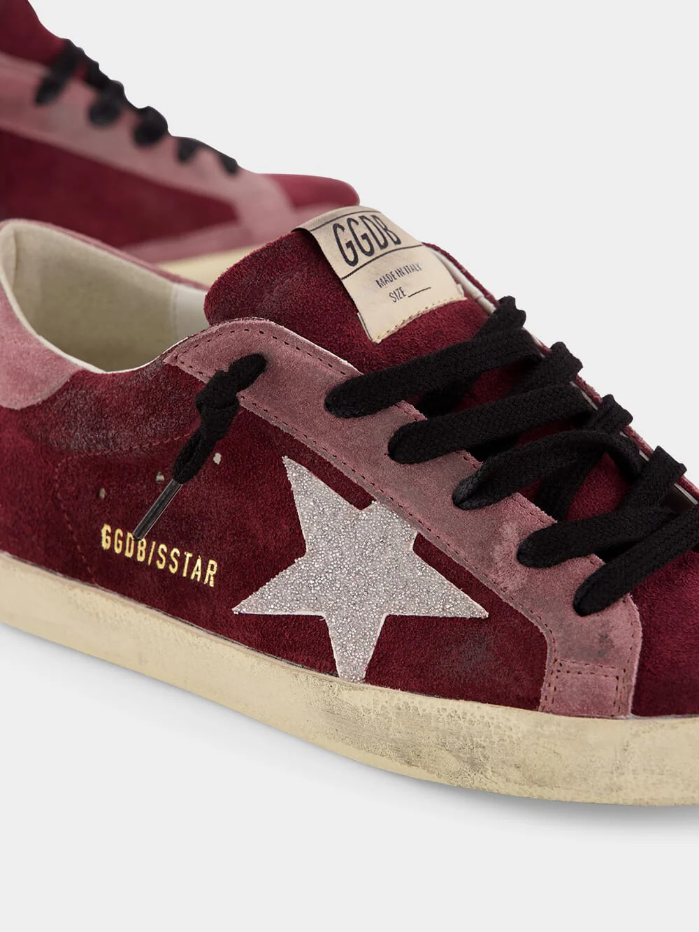 Burgundy Superstar Classic Sneakers - Image 7