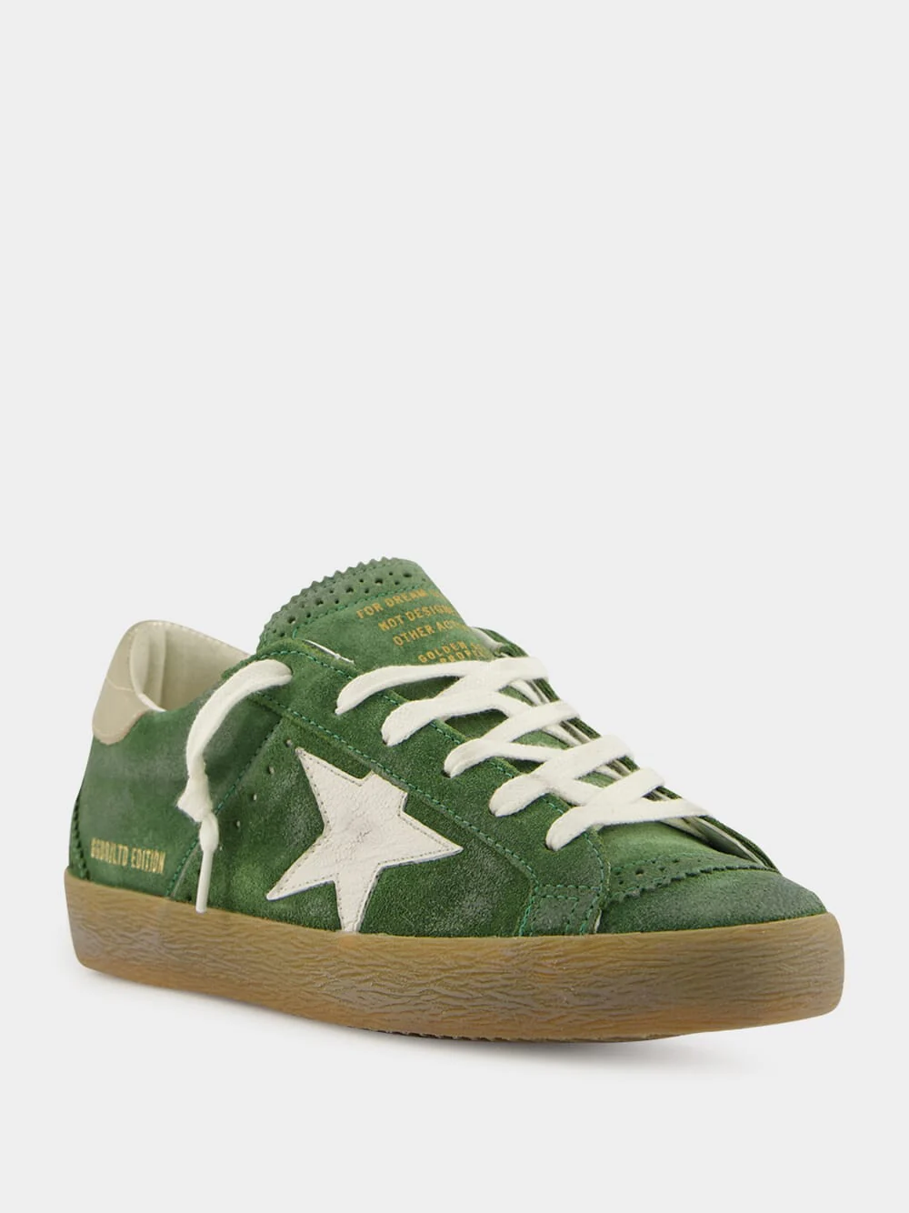 Green Suede Super-Star Sneakers - Image 2