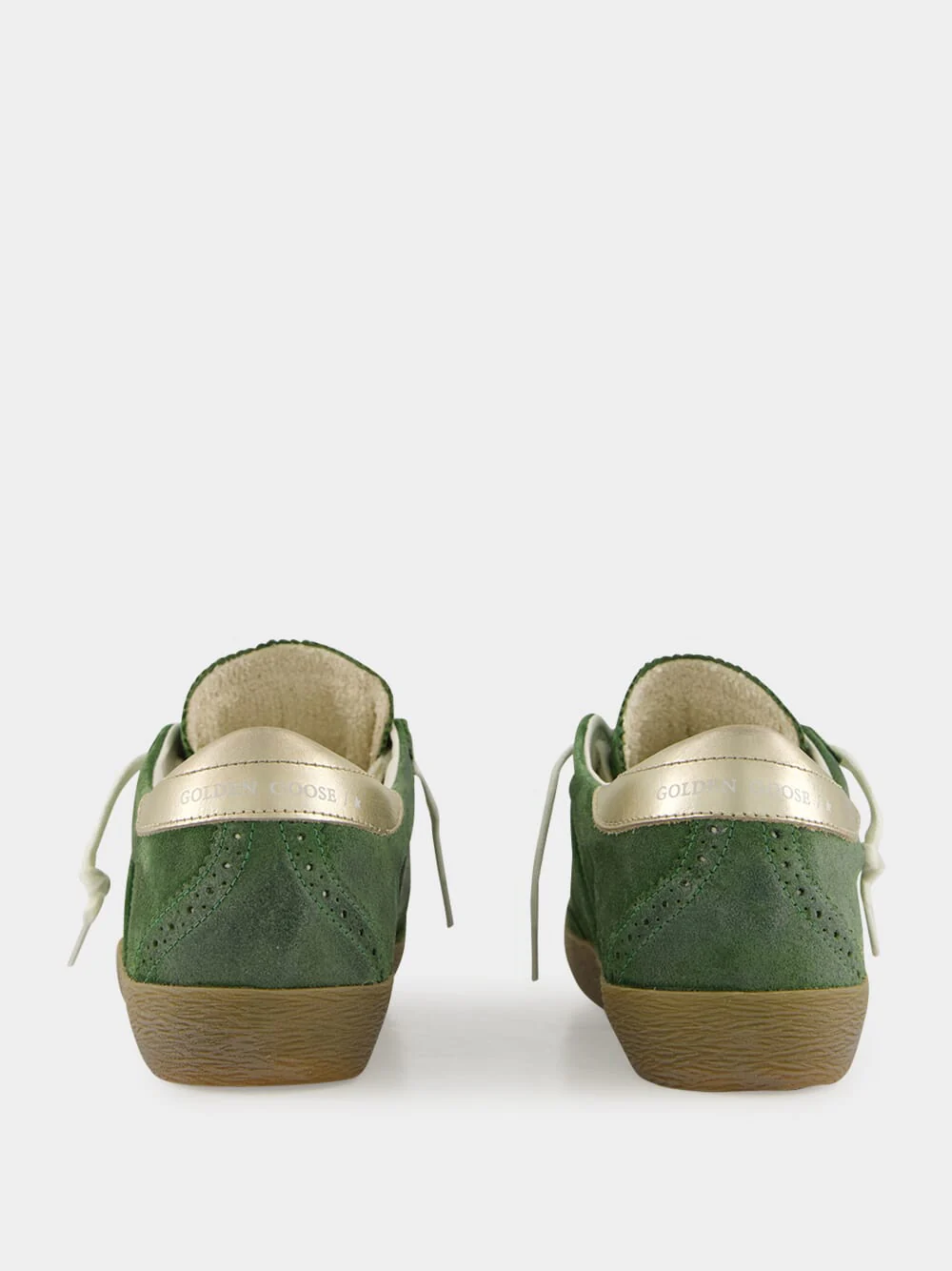 Green Suede Super-Star Sneakers - Image 5