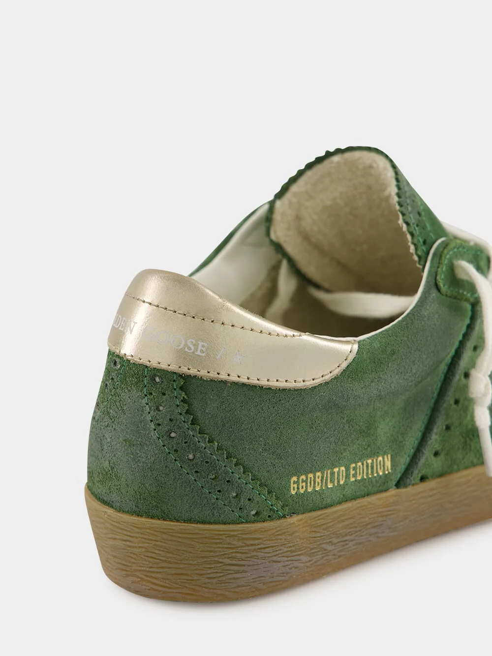 Green Suede Super-Star Sneakers - Image 6
