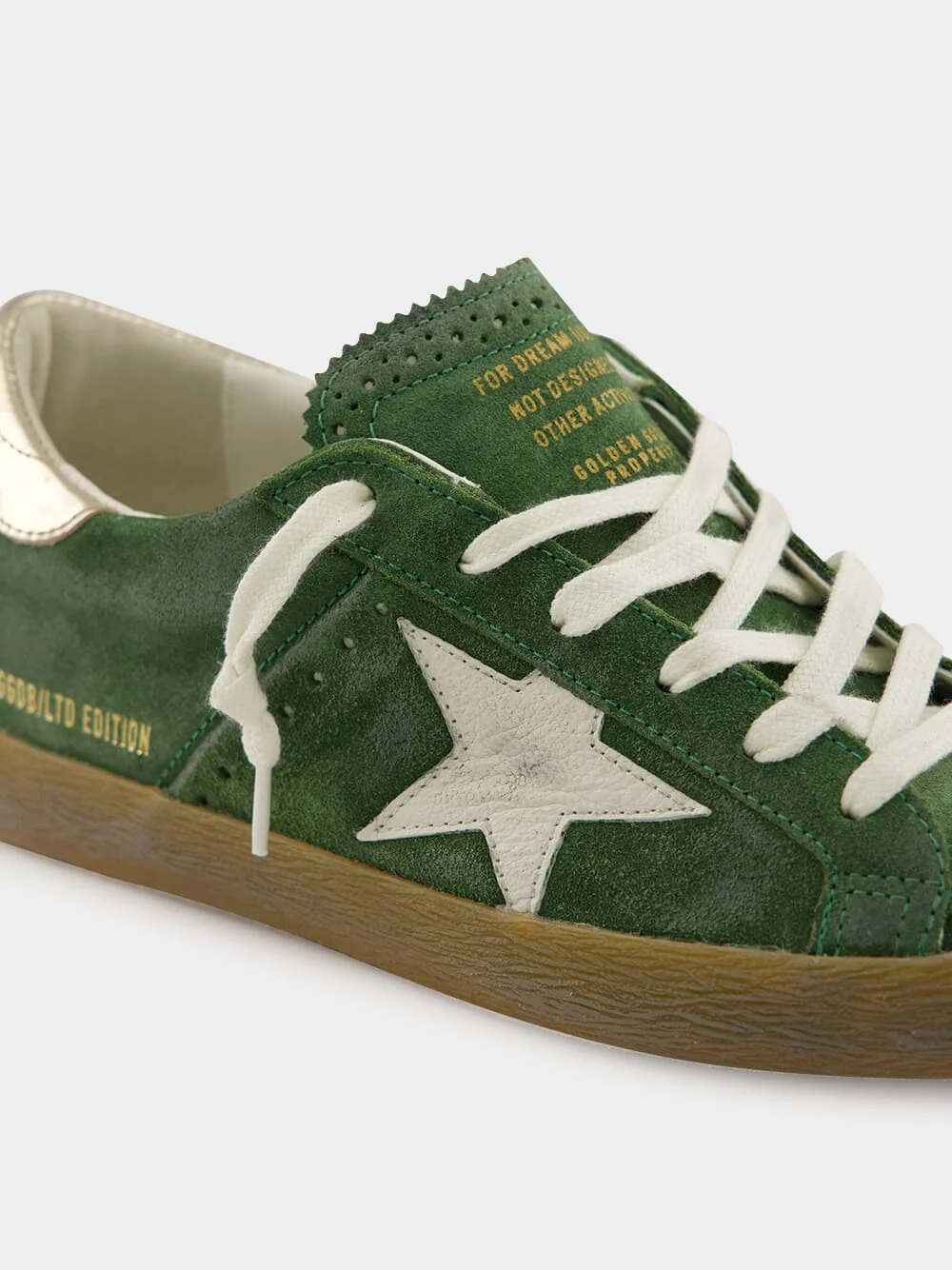 Green Suede Super-Star Sneakers - Image 7