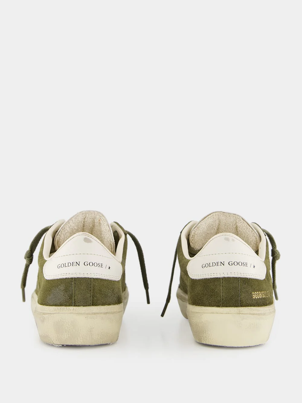 Olive Green Soul-Star Sneakers with Suede - Image 5