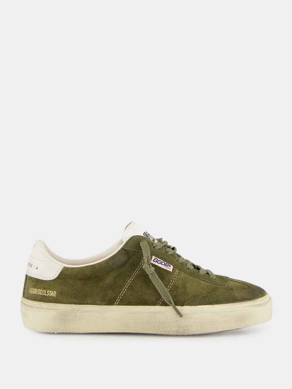 Olive Green Soul-Star Sneakers with Suede - Image 7