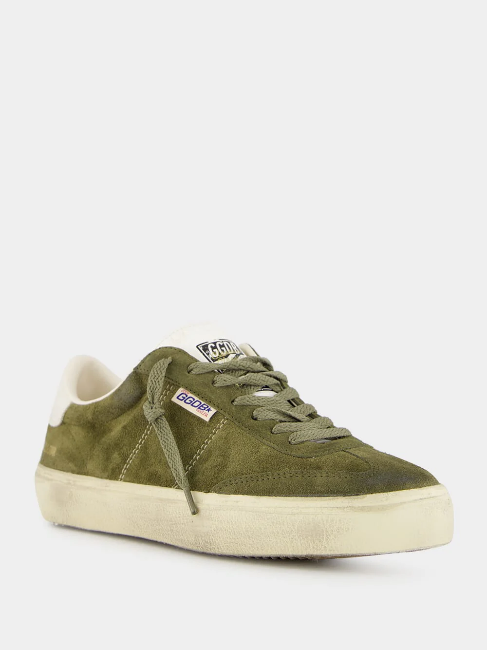 Olive Green Soul-Star Sneakers with Suede - Image 8