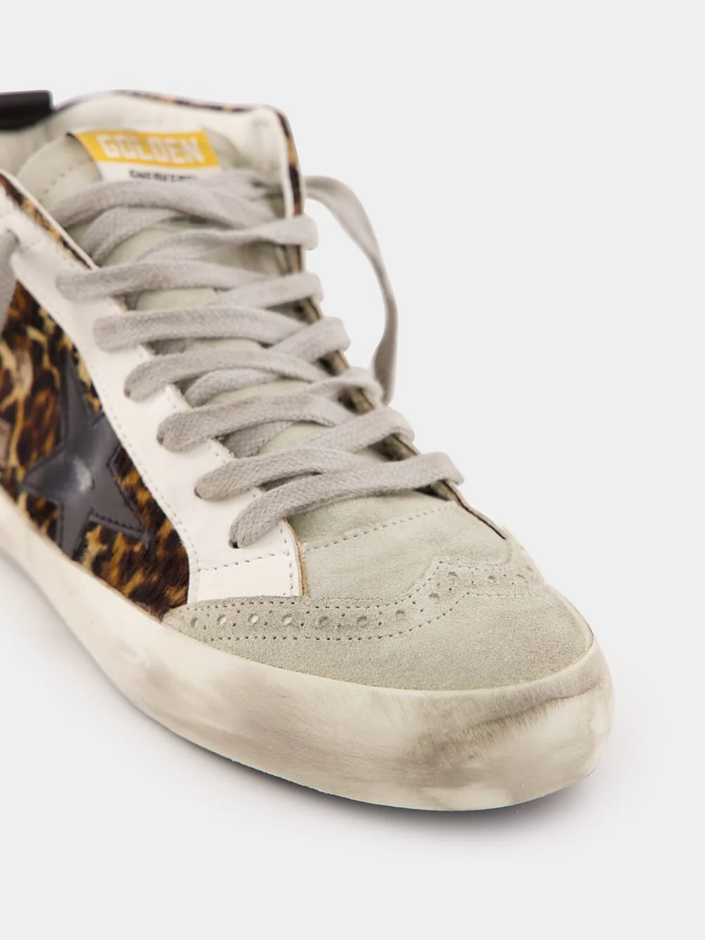 Animal Print Mid Star Sneakers - Image 8
