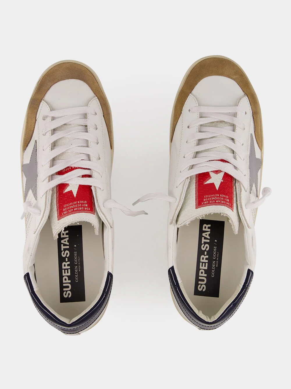 Silver Super Star Leather Sneakers - Image 4