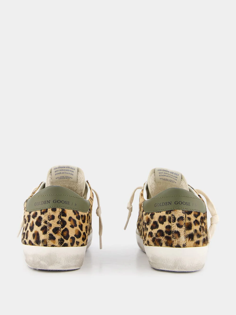 Super-Star Classic Sneakers with Horsy Leather and Laminated Star - Image 5