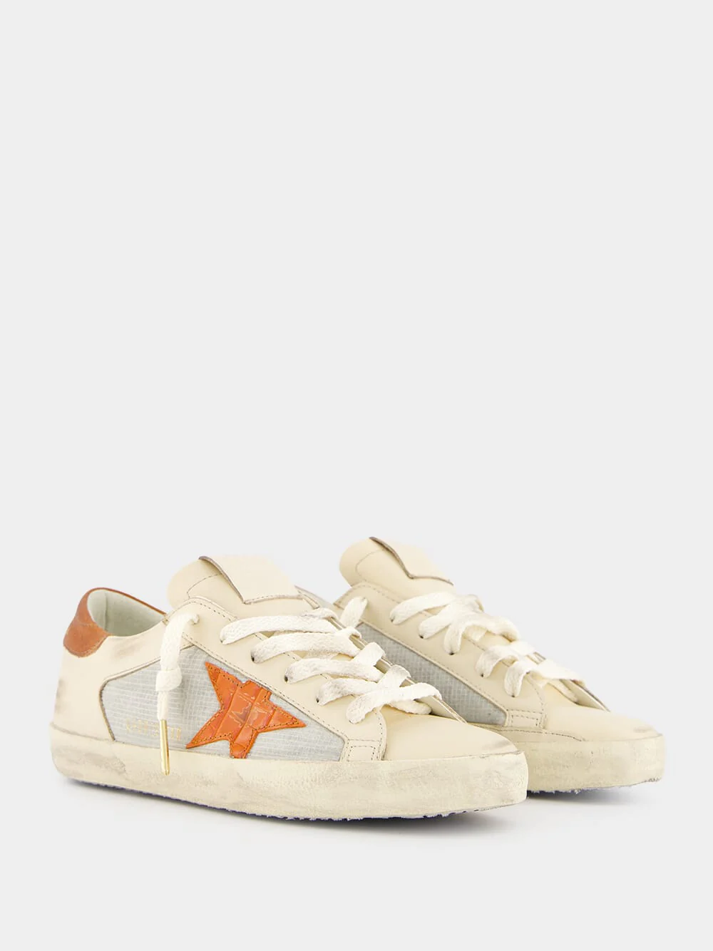 Super-Star Double Quarter Orange Sneakers - Image 3