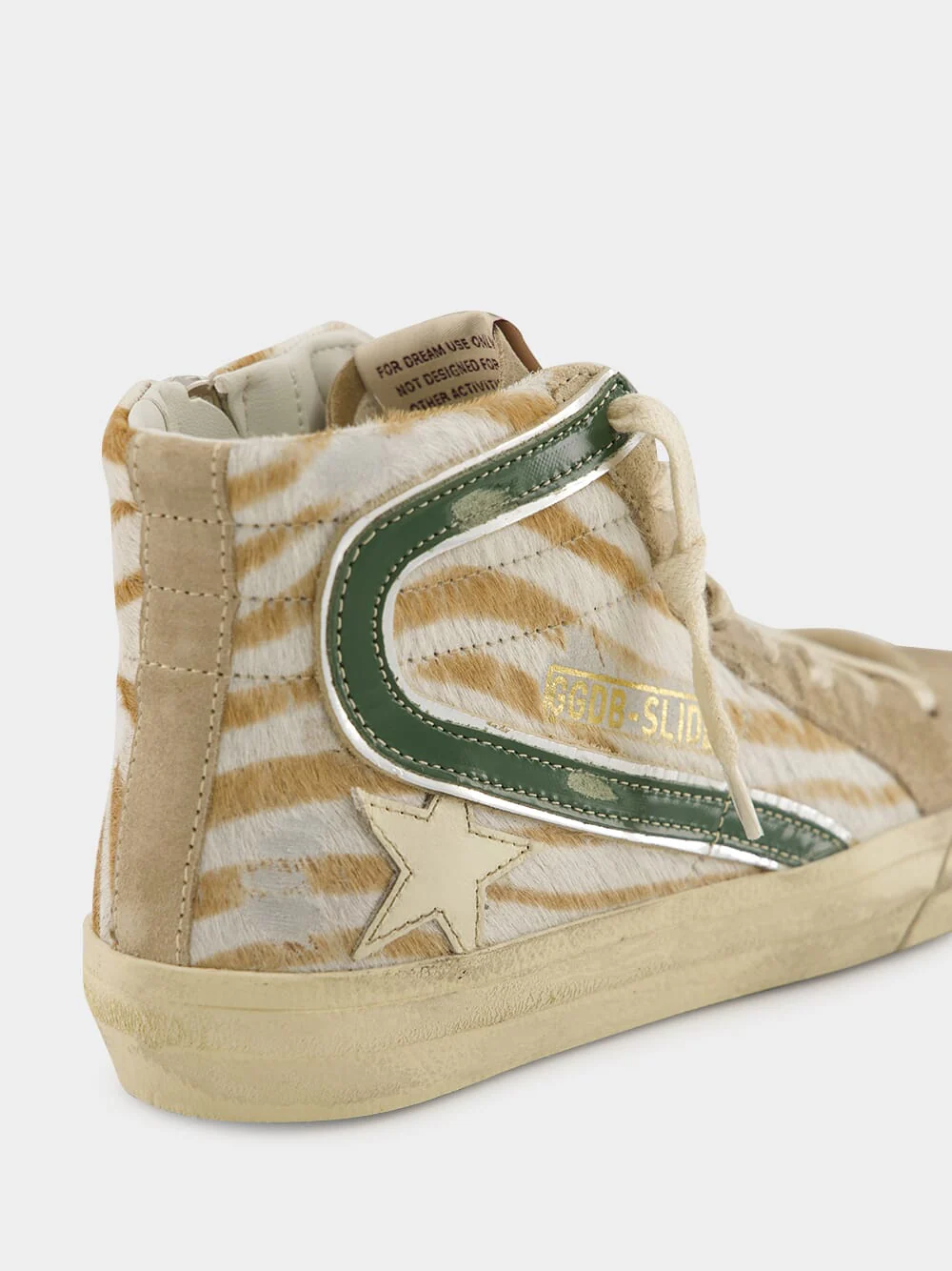 Slide Classic Zebra Horsy High-Top Sneakers - Image 5