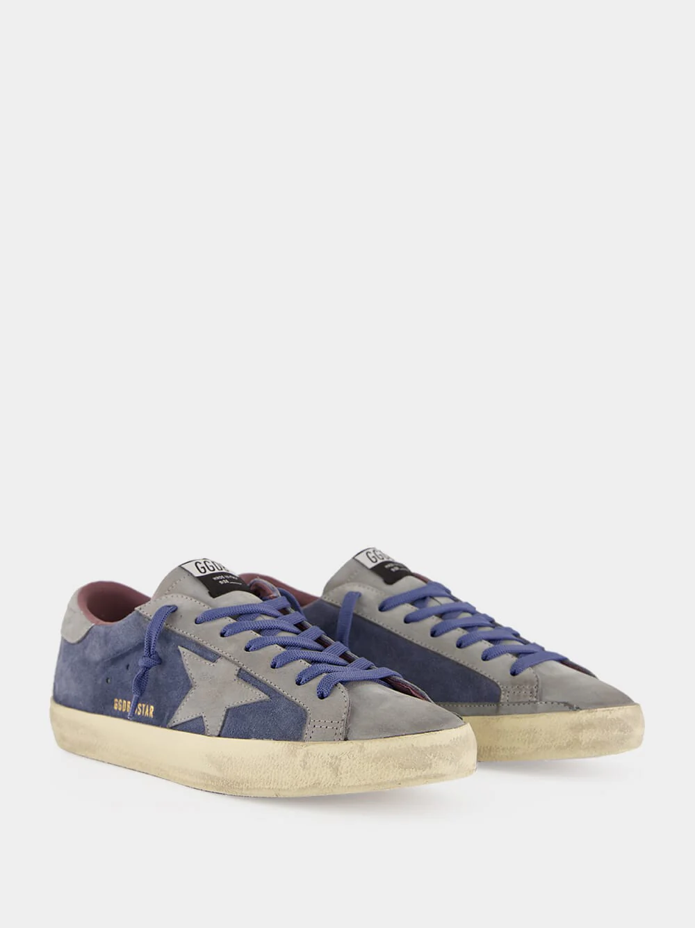 Blue and Silver Super-Star Sneakers - Image 3