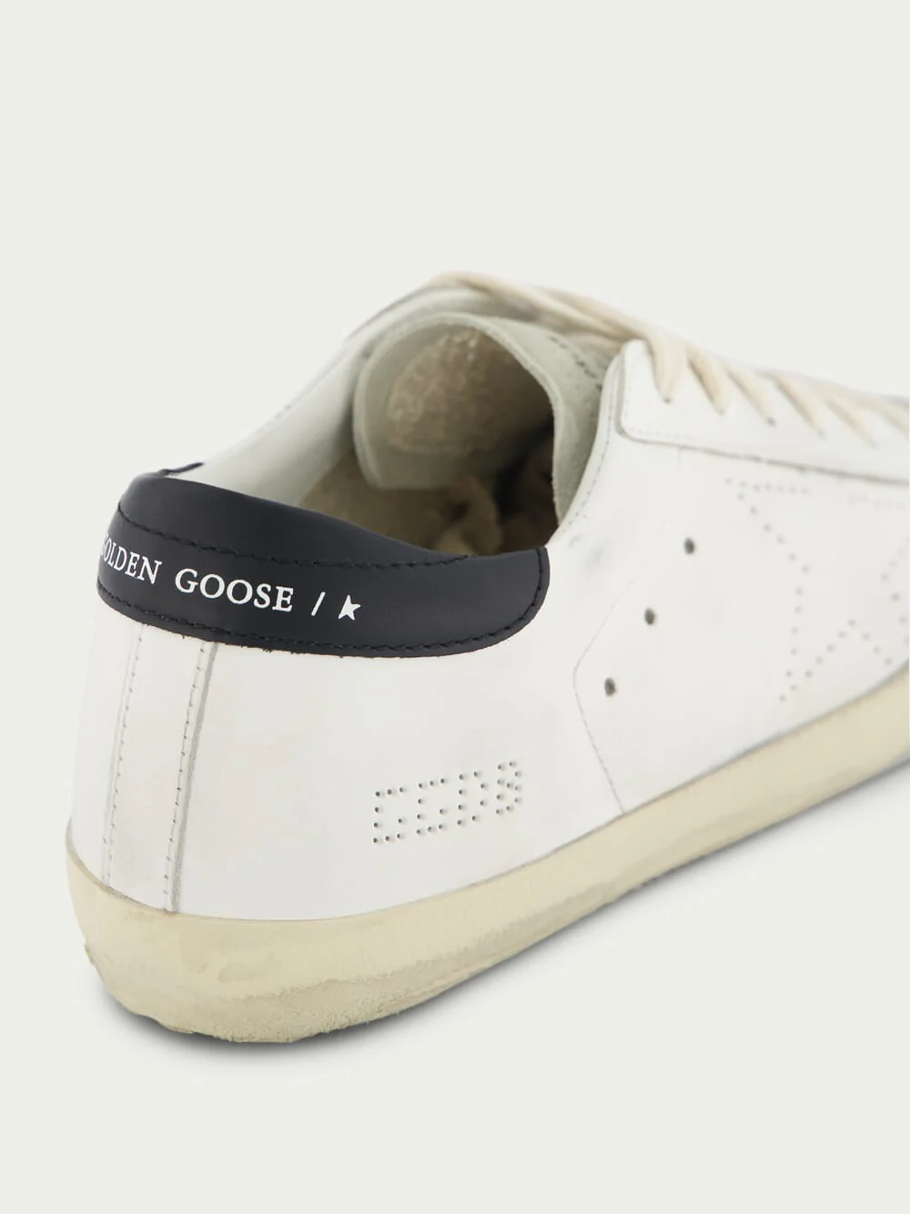 Super-Star Distressed Lace-Up Sneakers - Image 7