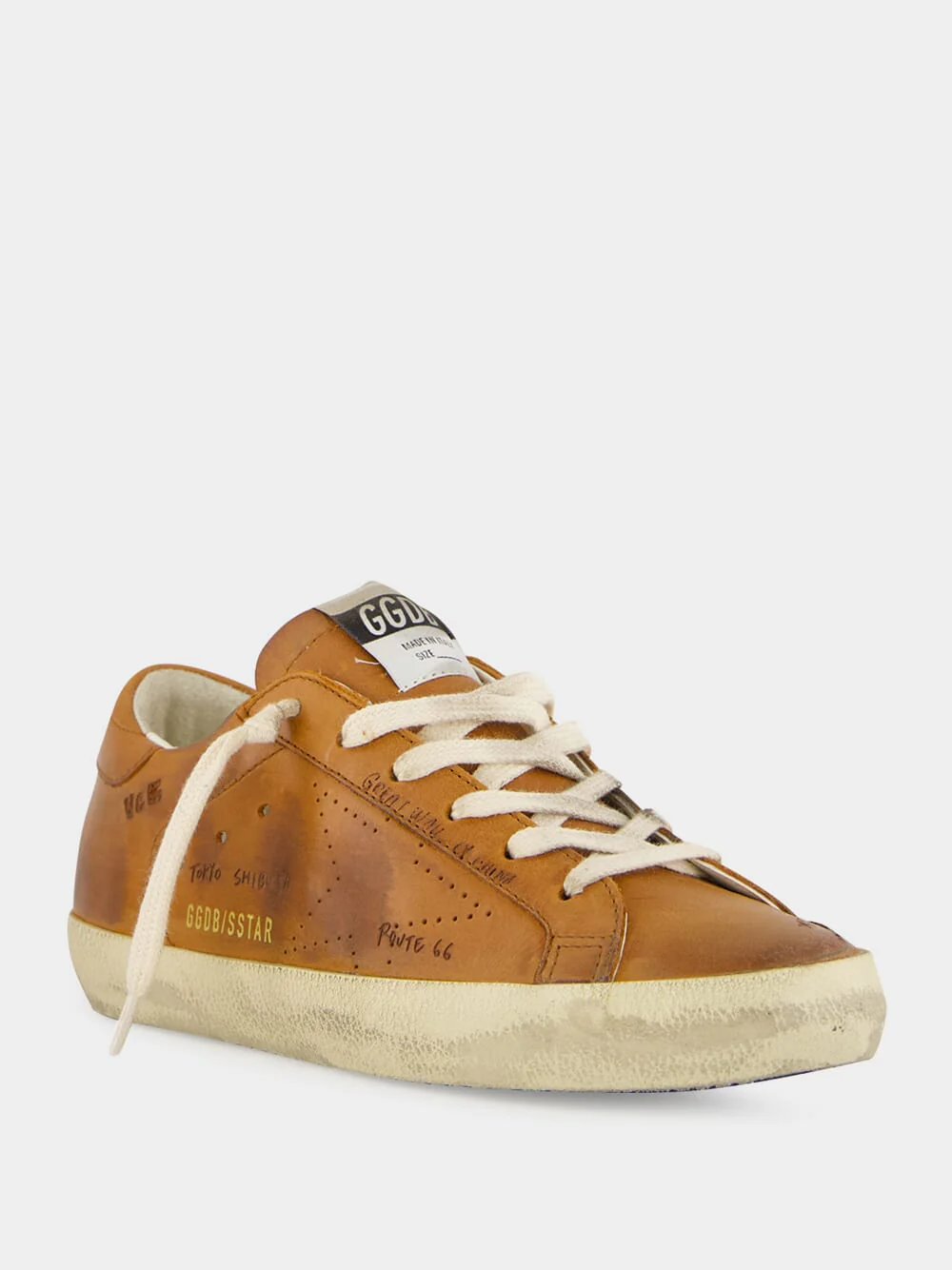 Super-Star Journey Print Sneakers in Cuoio - Image 2
