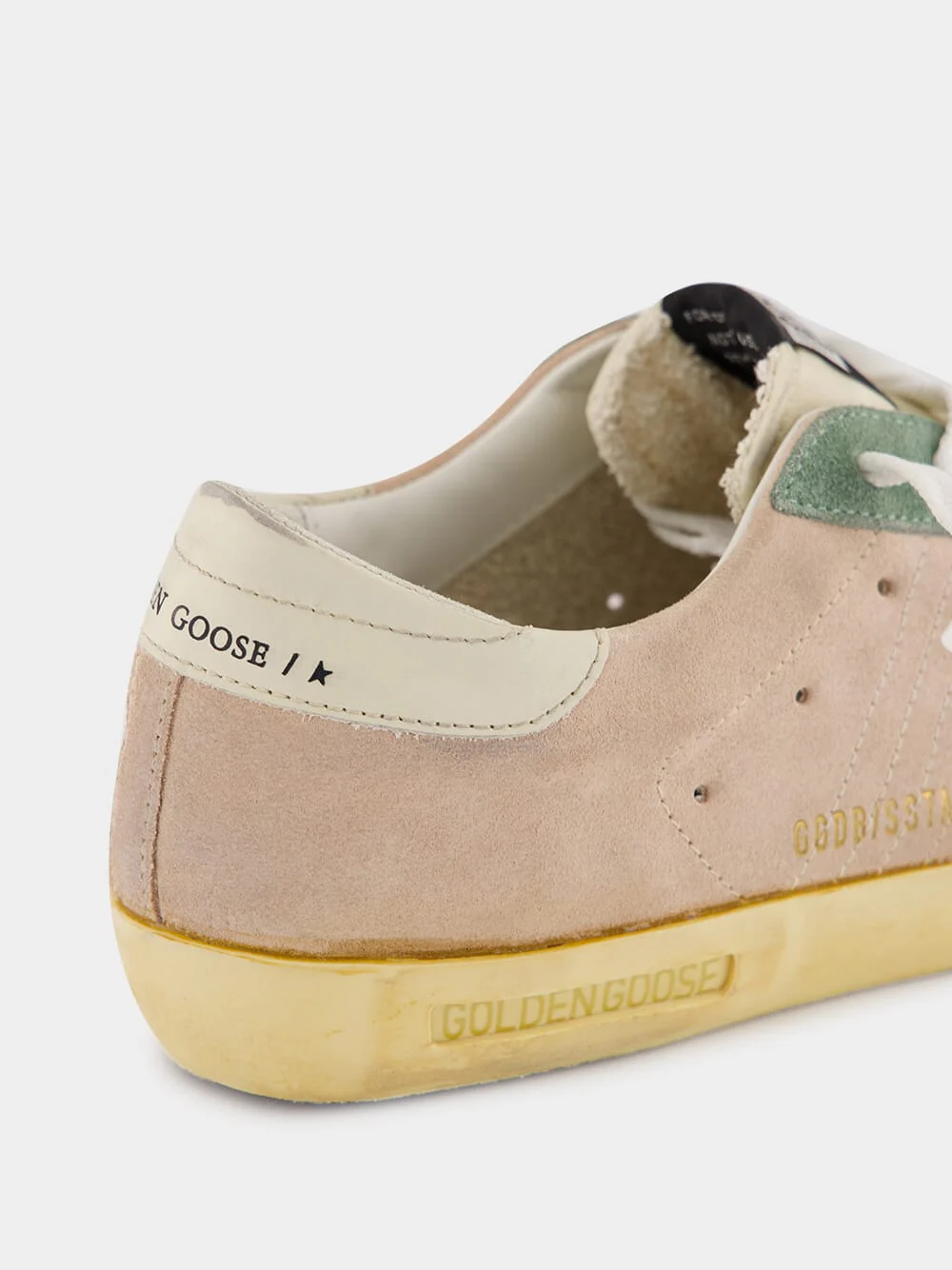 Super-Star Sneakers in Sand and Military Green - Image 7