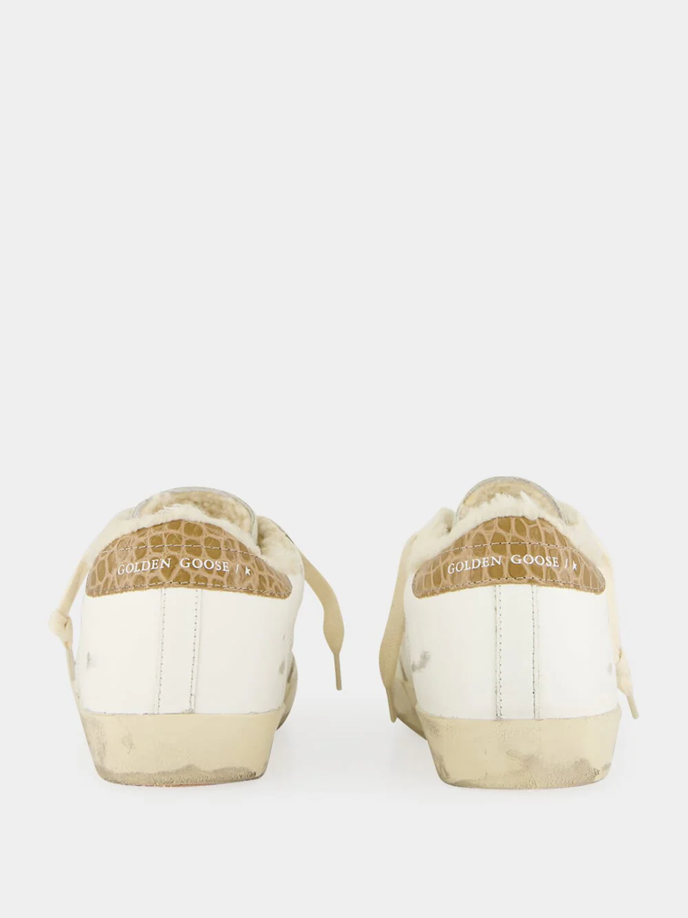 Super-Star Sneakers with Cocco Heel & Shearling - Image 5