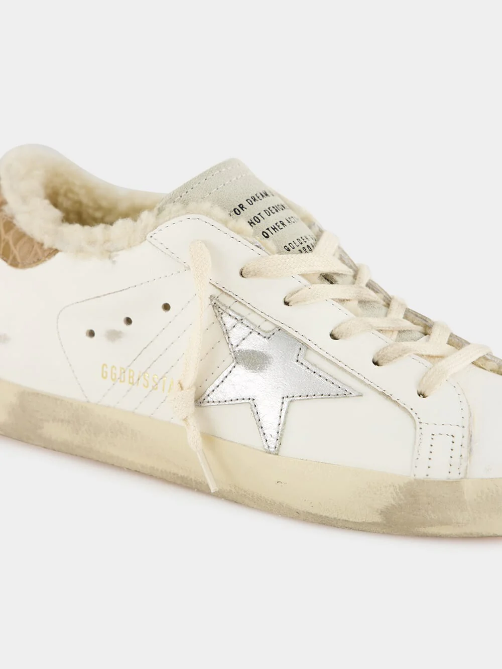 Super-Star Sneakers with Cocco Heel & Shearling - Image 6