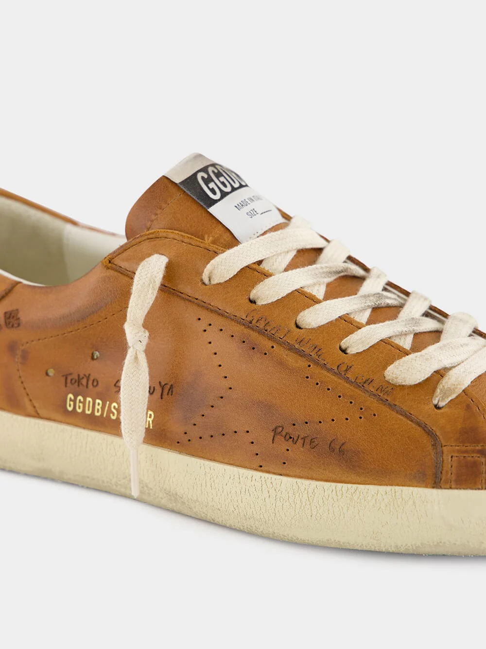 Superstar Journey Printed Brown Sneakers - Image 6