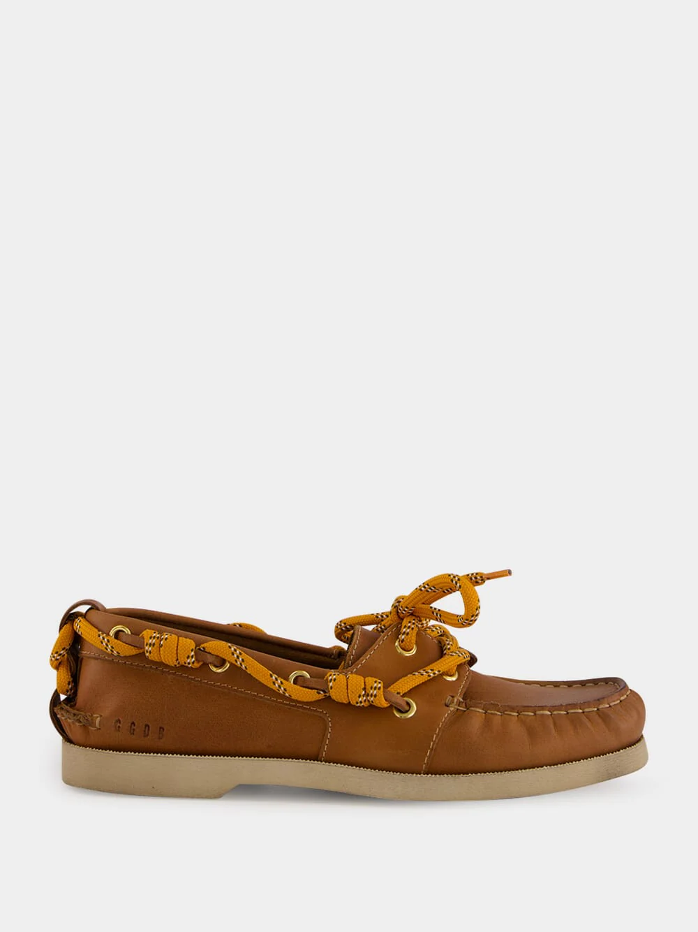Tan Brown Cruise Leather Boat Shoes