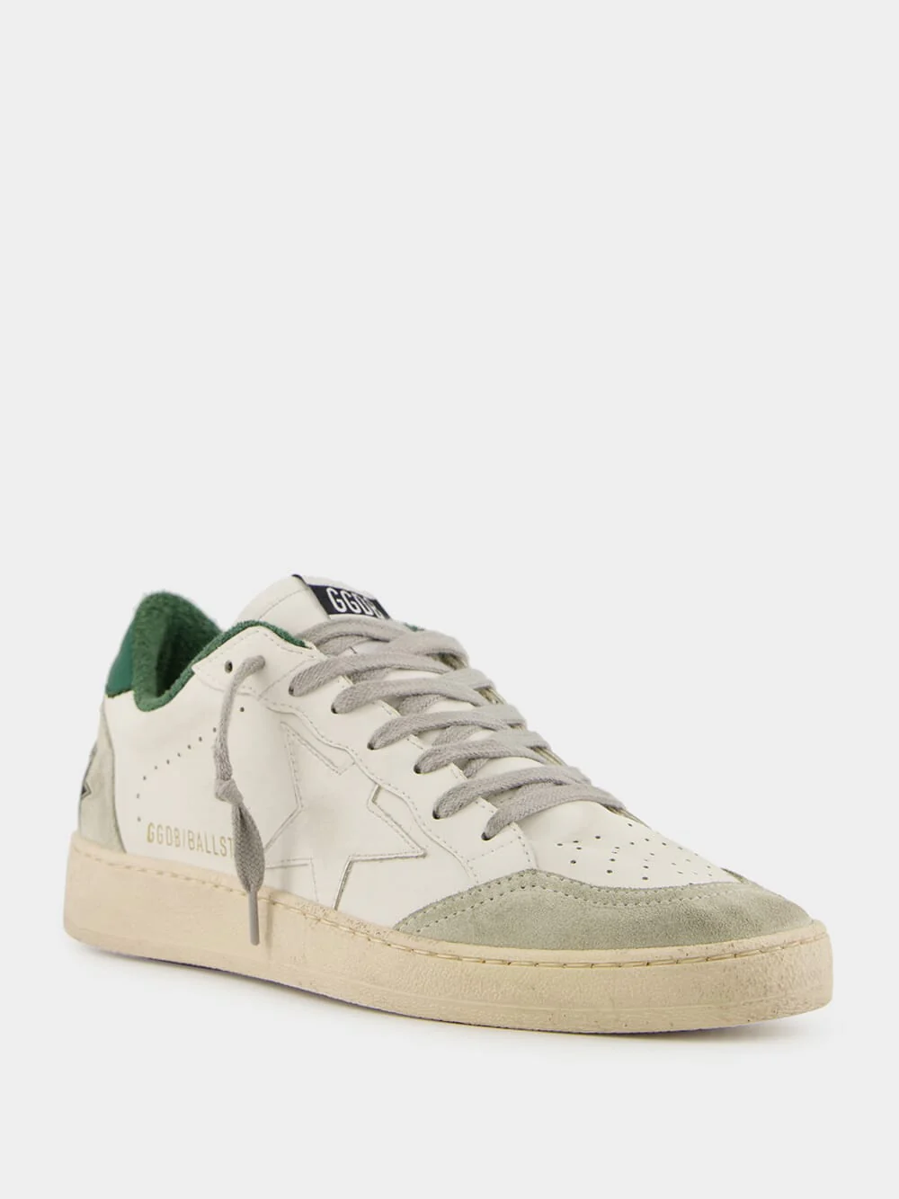 White and Green Ballstar Sneakers with Matt Heel - Image 2