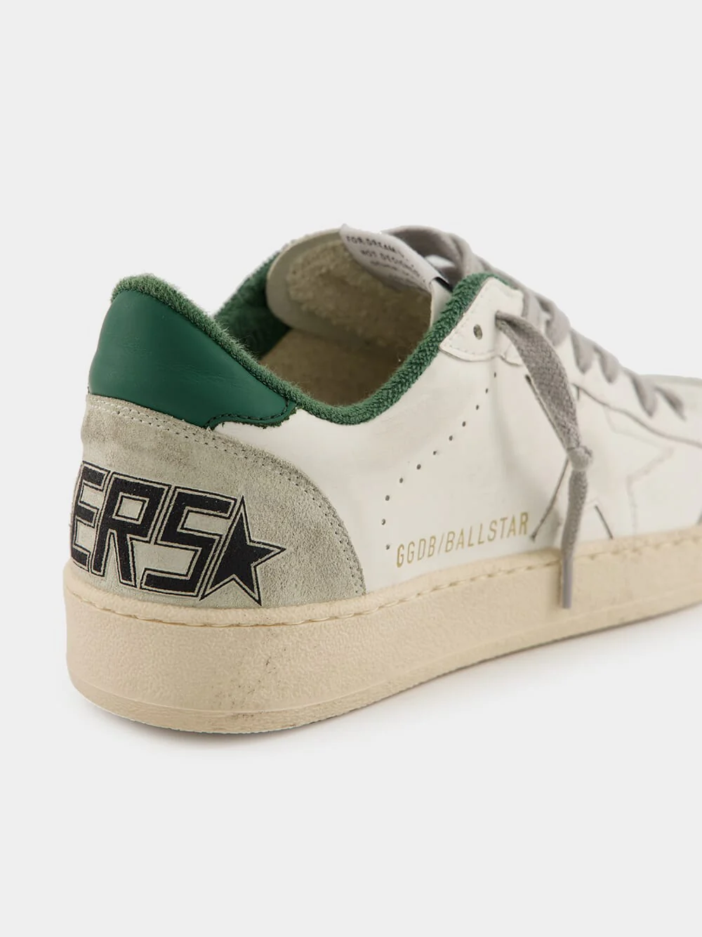 White and Green Ballstar Sneakers with Matt Heel - Image 6