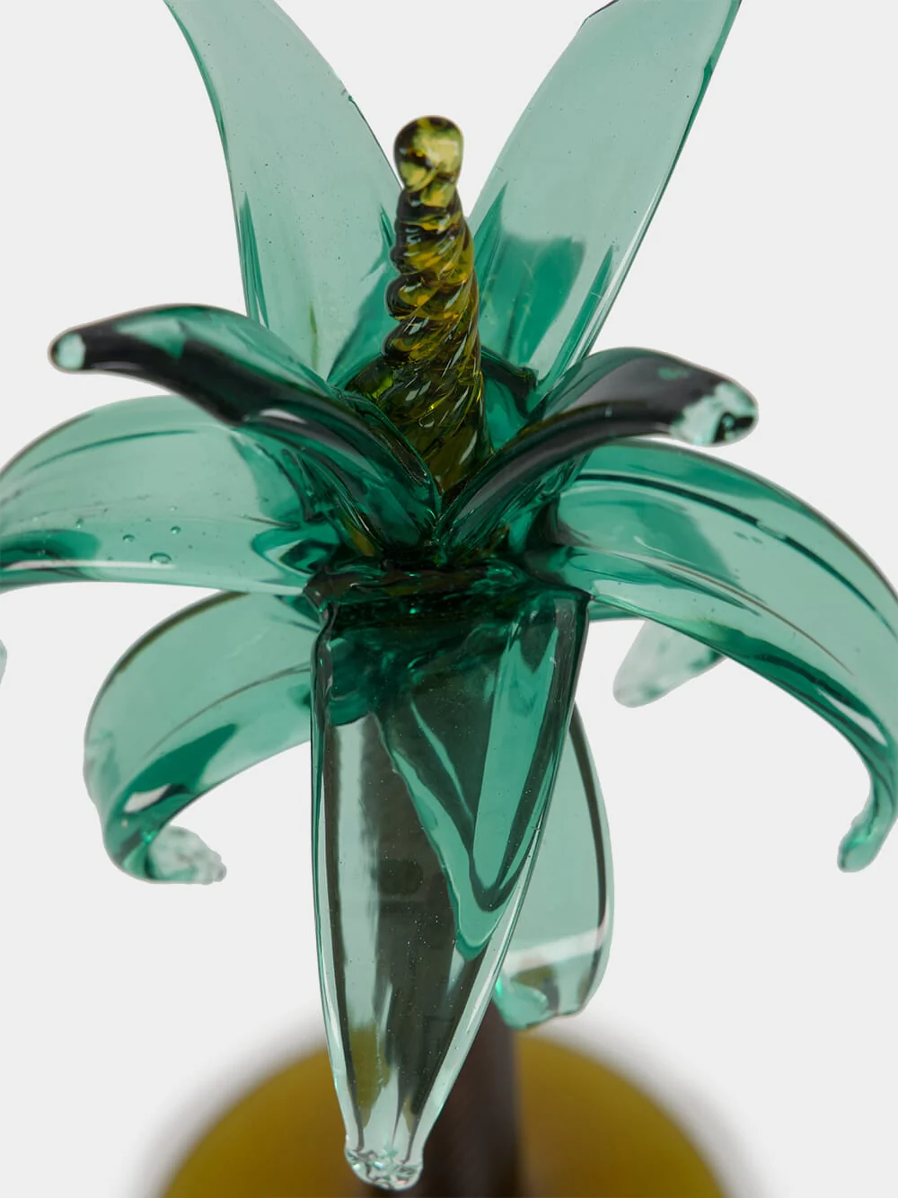 Decorative Glass Palm Tree - Image 3