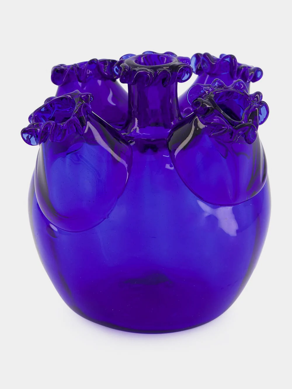 Galatzo Blue Glass Vase