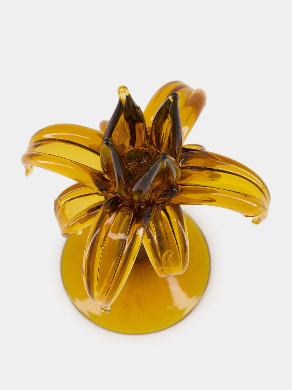 Topaz Glass Palm Tree - Image 2