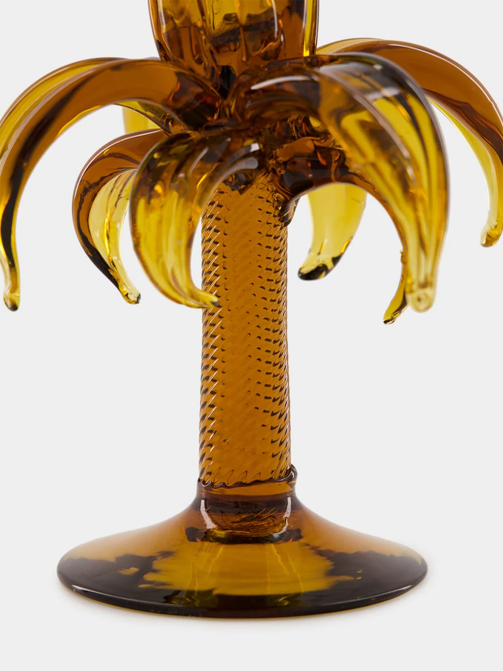 Topaz Glass Palm Tree - Image 4